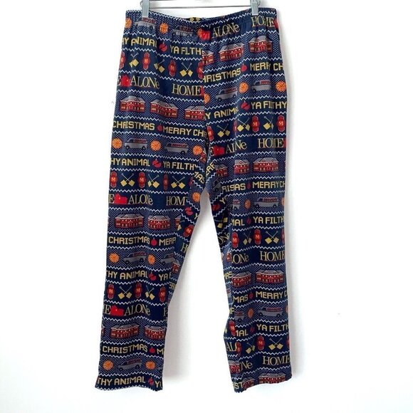 Aeropostale Home Alone Christmas Pajama Pants Youth Large Pockets Drawstring - Picture 1 of 10